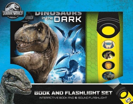 Jurassic World Dinosaurs In The Dark Glow Little Flashlight OP 1