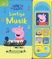 bokomslag Peppa Pig - Lustige Musik -Soundbuch - Pappbilderbuch mit 7 lustigen Geräuschen