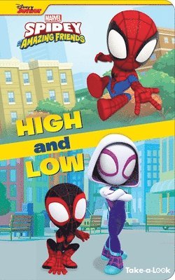 Disney Junior Marvel Spidey and His Amazing Friends: High and Low Take-a-Look Book 1