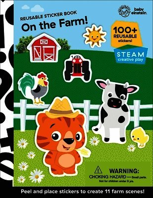 Baby Einstein: On the Farm! Reusable Sticker Book