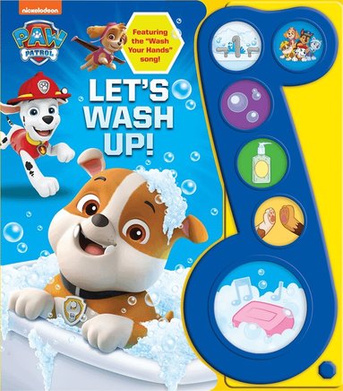 PI Kids - Nickelodeon PAW Patrol: Let's Wash Up! Sound Book, Kartonnage