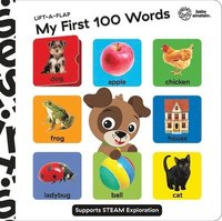 bokomslag Baby Einstein: My First 100 Words Lift-A-Flap