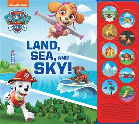 Nickelodeon PAW Patrol: Land, Sea, and Sky! Sound Book 1