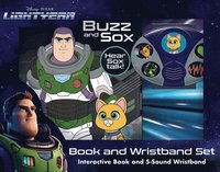 bokomslag Disney Pixar Lightyear: Buzz and Sox Book and 5-Sound Wristband Set