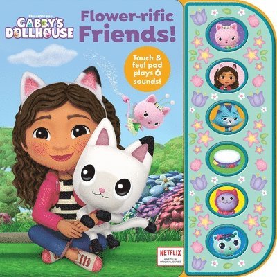 P I Kids - Dreamworks Gabbys Dollhouse Flowerrific Friends Sound Book, Inbunden