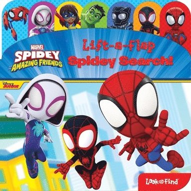 bokomslag Spidey and his Amazing Friends: Spidey Search! Lift-a-Flap Look and Find