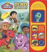 bokomslag Dino Ranch - Dino-Abenteuer! - Soundbuch - Pappbilderbuch mit 7 dinotastischen Geräuschen