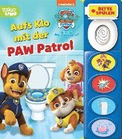 bokomslag PAW Patrol - Aufs Klo mit der PAW Patrol - Mein Klo-Soundbuch - Pappbilderbuch mit Klospülung und 8 Geräuschen