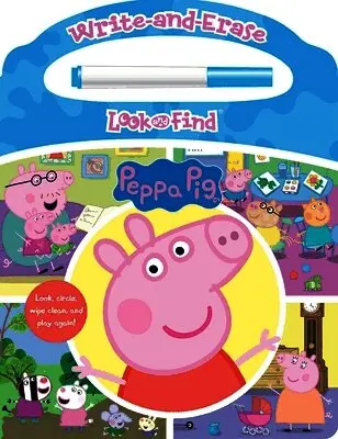 Pi Kids - Peppa Pig: Write-And-Erase Look and Find, Kartonnage. Tillgänglighet: Lägg i varukorg
