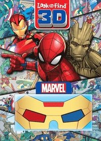 bokomslag Marvel Look And Find 3D