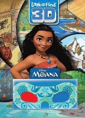 bokomslag Disney Moana Look And Find 3D