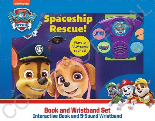 Nickelodeon Paw Patrol Book And Wristband Sound Book Set 1