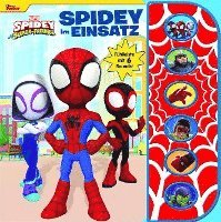 Marvel Spidey und seine Super-Freunde - Spidey im Einsatz - Soundbuch mit Fühlleiste und 6 Geräuschen für Kinder ab 3 Jahren 1