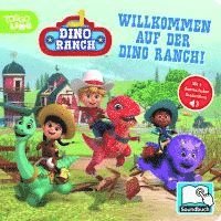 Dino Ranch - Willkommen auf der Dino Ranch! - Pappbilderbuch mit 6 integrierten Sounds - Soundbuch für Kinder ab 18 Monaten 1