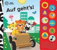 bokomslag Baby Einstein - Auf geht's! - Interaktives Pappbilderbuch mit 10 lustigen Geräuschen für Kinder ab 18 Monaten