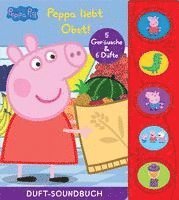 bokomslag Peppa Pig - Peppa liebt Obst! - Duft-Soundbuch - Pappbilderbuch mit 5 Geräuschen und 6 Düften - Peppa Wutz