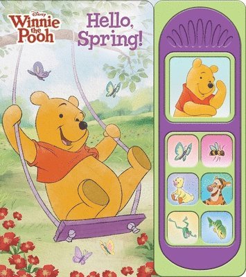 P I Kids - Disney Winnie The Pooh Hello Spring Little Sound Book, Inbunden