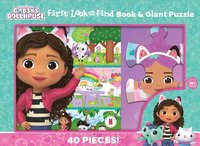 bokomslag DreamWorks Gabby's Dollhouse: First Look and Find Book & Giant Puzzle