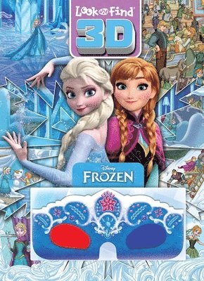 bokomslag Disney Frozen Look And Find 3D