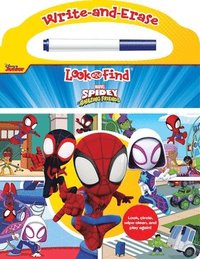 bokomslag Disney Junior Marvel Spidey and His Amazing Friends: Write-And-Erase Look and Find