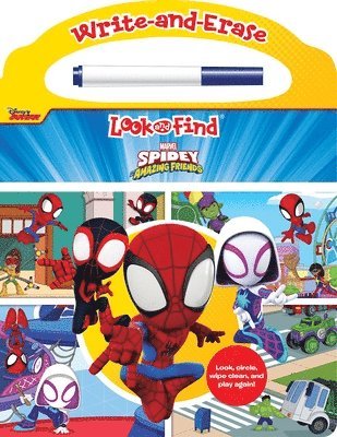 bokomslag Disney Junior Marvel Spidey and His Amazing Friends: Write-And-Erase Look and Find