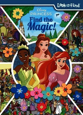 Pi Kids - Disney Princess: Find the Magic! Look and Find, Inbunden