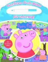 bokomslag Peppa Pig - Verrückte Such-Bilder für unterwegs - Wimmelbuch - Pappbilderbuch mit Stift und abwischbaren Seiten ab 3 Jahren - Peppa Wutz