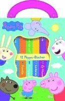 bokomslag Peppa Pig - Meine erste Bibliothek - Bücherbox mit 12 Pappbilderbüchern - Peppa Wutz
