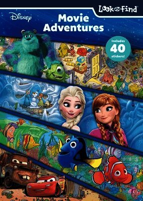 Pi Kids - Disney: Movie Adventures Look and Find, Häftad
