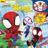 bokomslag Disney Junior Marvel Spidey and His Amazing Friends: Go-Webs-Go! Sound Book and Wristband