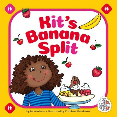 Marv Alinas - Kit's Banana Split, Inbunden