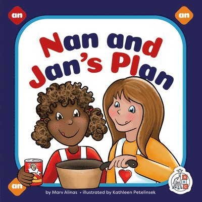 Marv Alinas - Nan and Jan's Plan, Inbunden