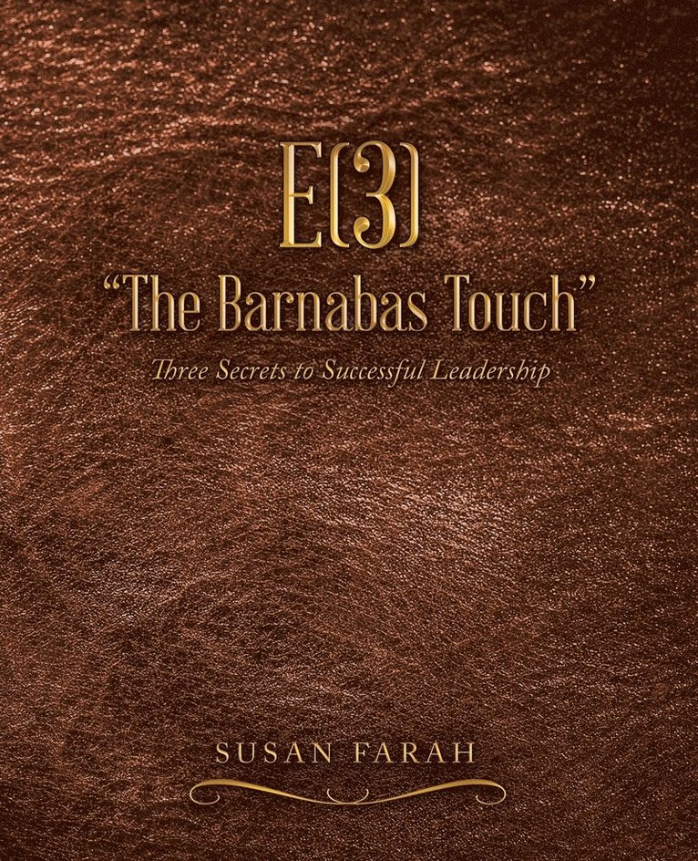 E(3) &quot;The Barnabas Touch&quot; 1