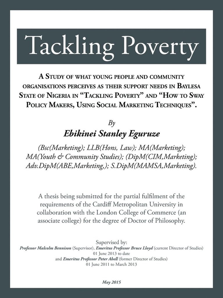 Tackling Poverty 1