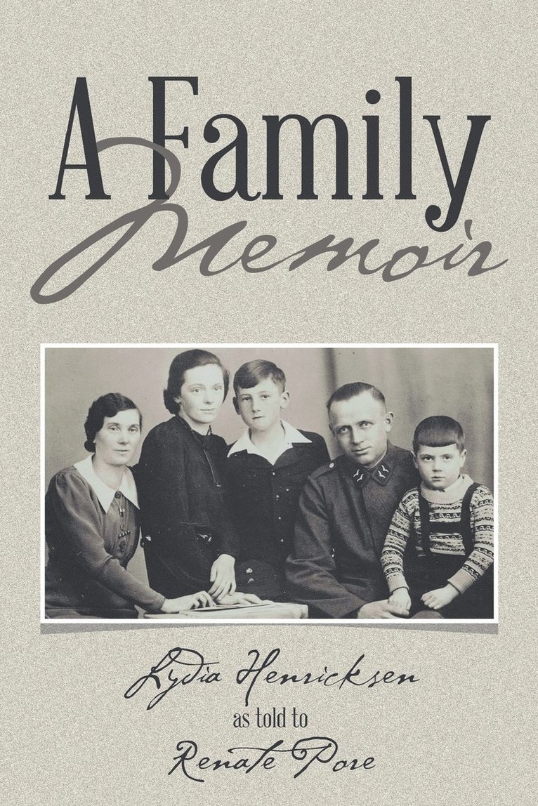 A Family Memoir 1