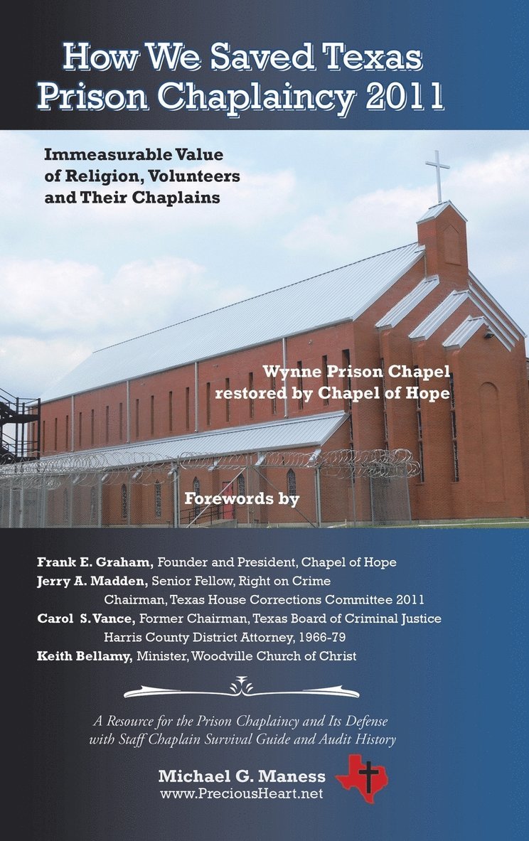 How We Saved Texas Prison Chaplaincy 2011 1