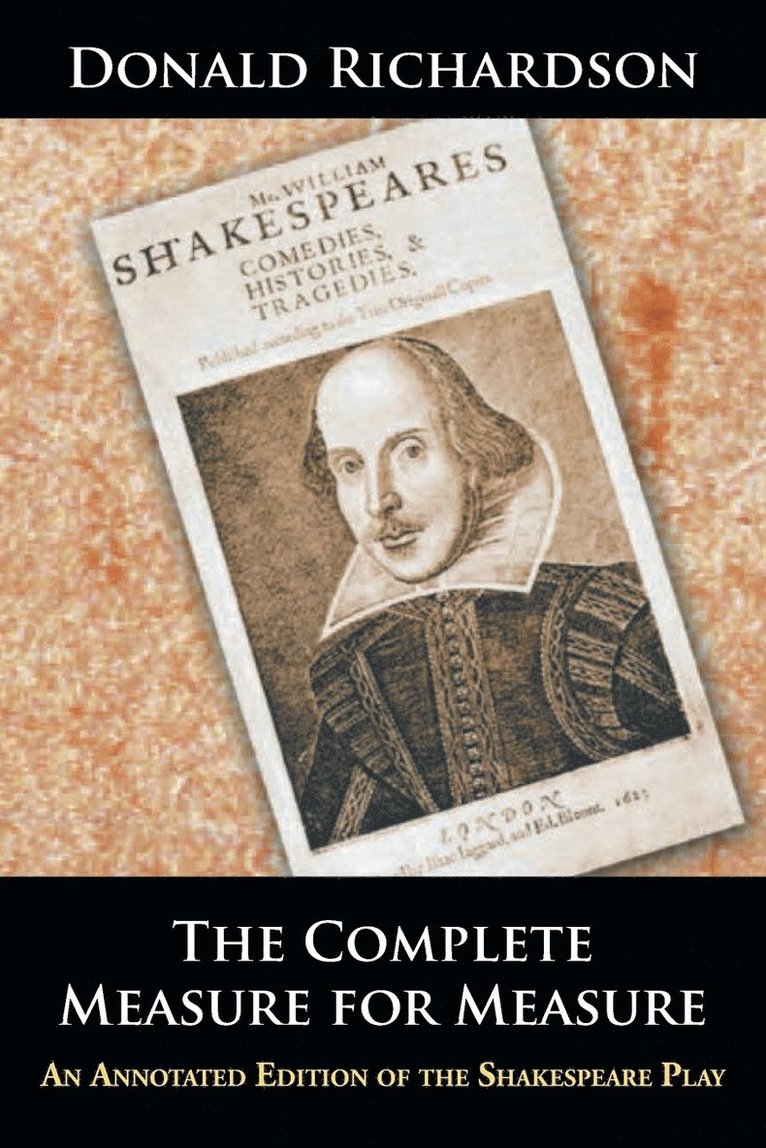 Donald Richardson - Complete Measure for Measure, Häftad