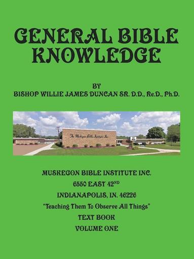 bokomslag General Bible Knowledge