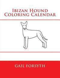 Ibizan Hound Coloring Calendar 1