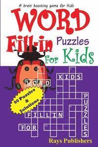 bokomslag Word Fill-in Puzzles for Kids