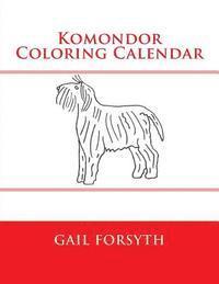 bokomslag Komondor Coloring Calendar