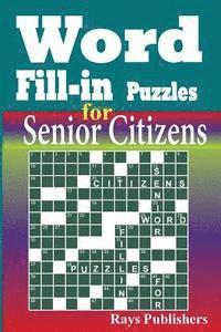 bokomslag Word Fill-in Puzzles for Senior Citizens