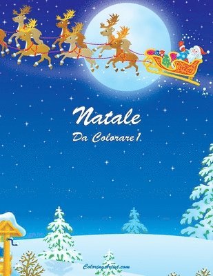 bokomslag Natale Da Colorare 1