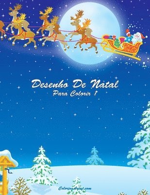 Nick Snels - Desenho De Natal Para Colorir 1, Häftad