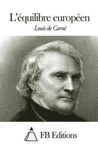 L'équilibre européen