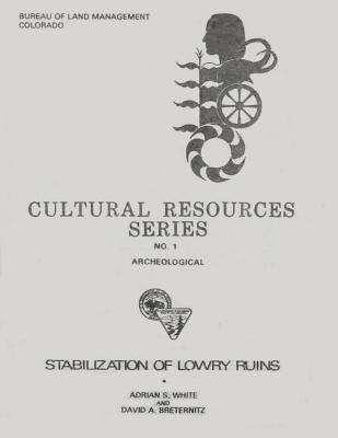 David a. Breternitz, Adrian S. White - Stabilization of the Lowry Ruins, Häftad