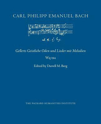 bokomslag Gellerts Geistliche Oden und Lieder mit Melodien