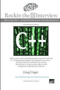 Rockin the C++ Interview 1