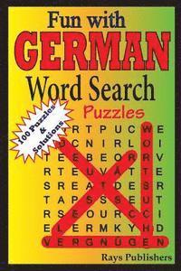 bokomslag Fun with German - Word Search Puzzles