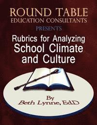 bokomslag Rubrics for Analyzing School Climate and Culture